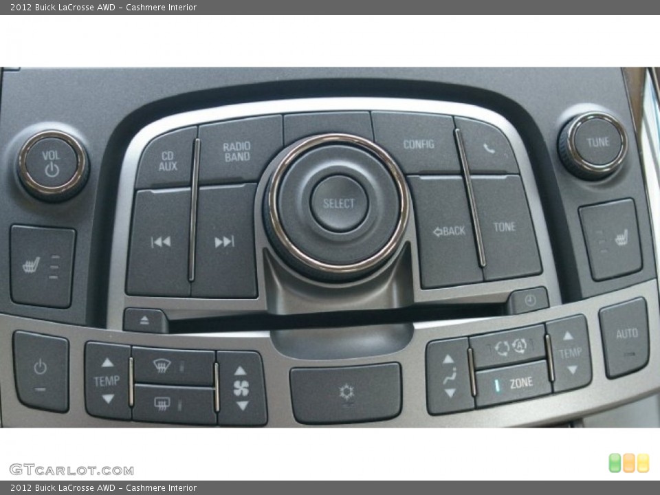 Cashmere Interior Controls for the 2012 Buick LaCrosse AWD #56391634