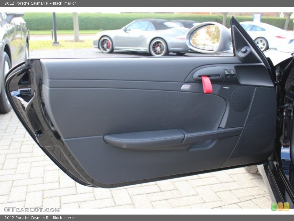 Black Interior Door Panel for the 2012 Porsche Cayman R #56392308