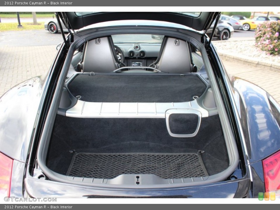 Black Interior Trunk for the 2012 Porsche Cayman R #56392411