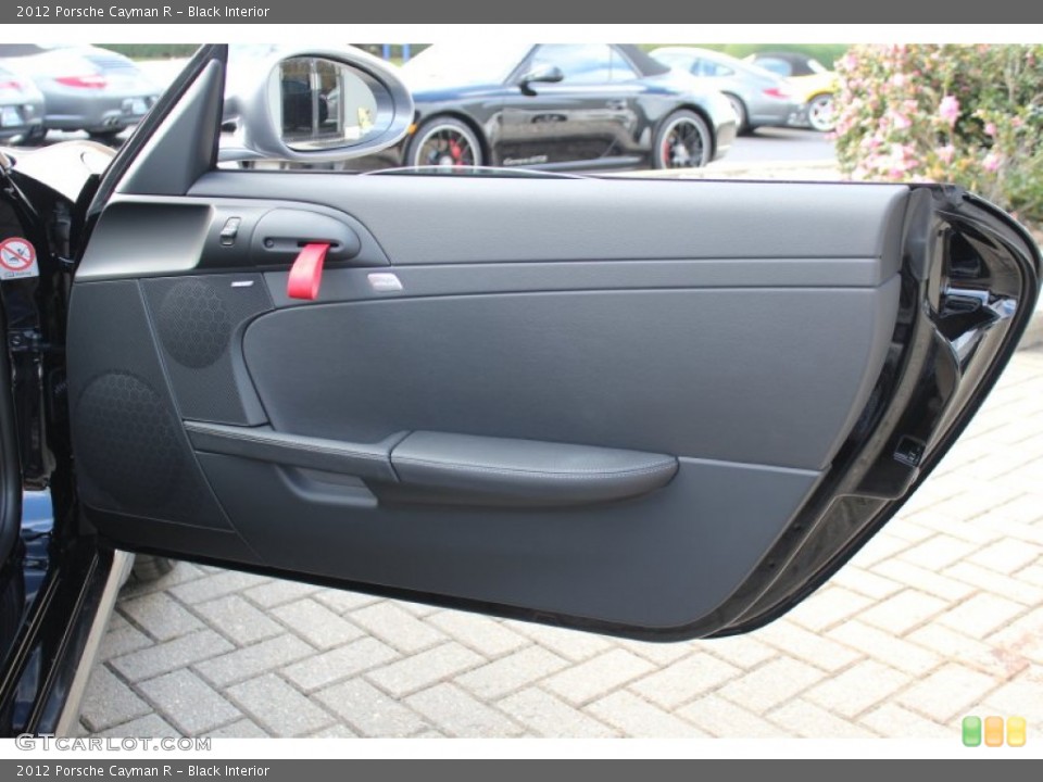 Black Interior Door Panel for the 2012 Porsche Cayman R #56392429