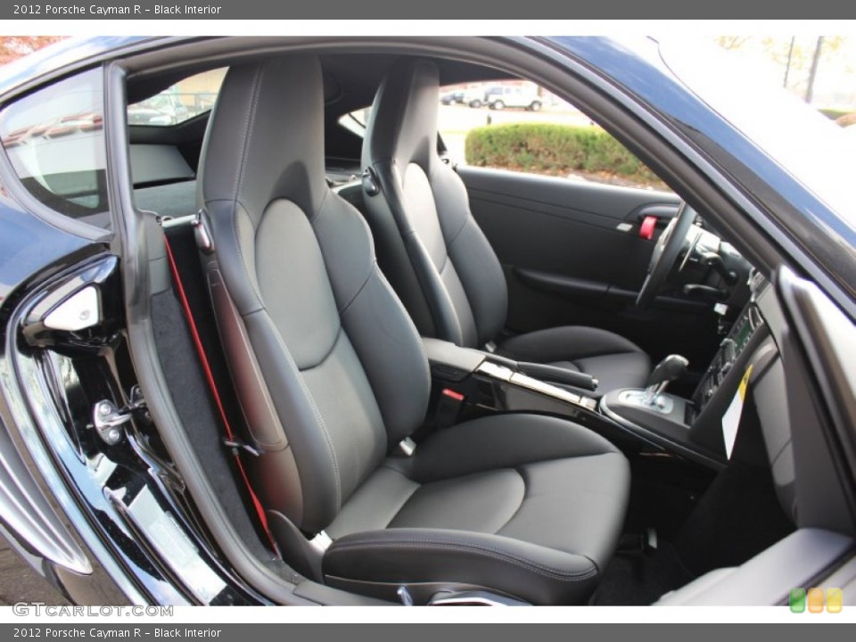 Black Interior Photo for the 2012 Porsche Cayman R #56392456