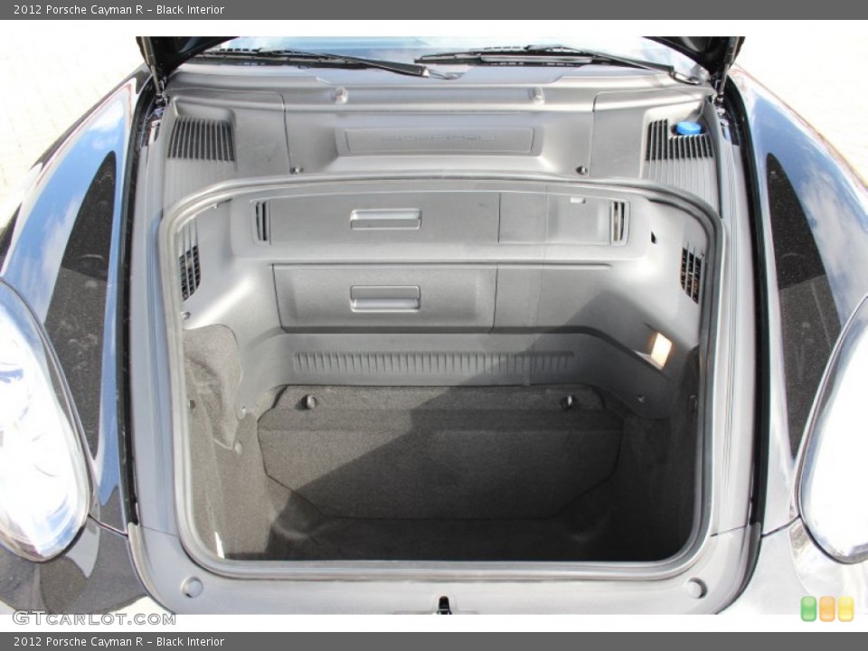 Black Interior Trunk for the 2012 Porsche Cayman R #56392465