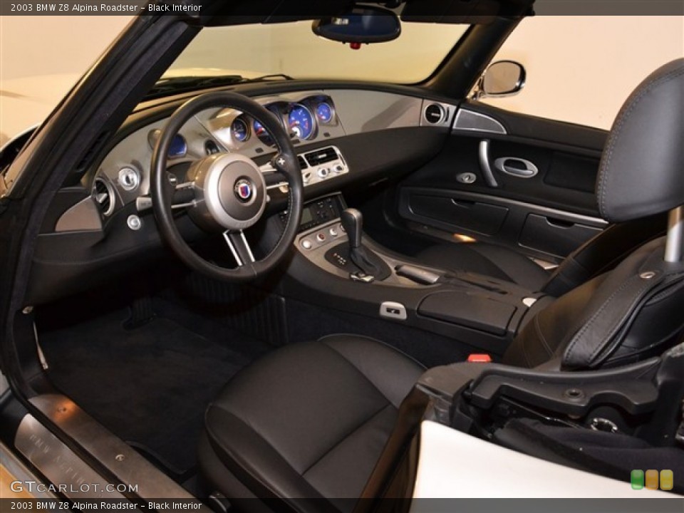 Black 2003 BMW Z8 Interiors