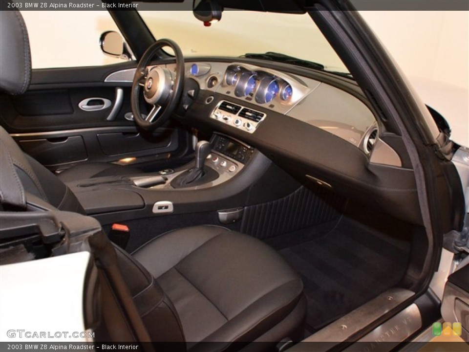 Black Interior Photo for the 2003 BMW Z8 Alpina Roadster #56393464