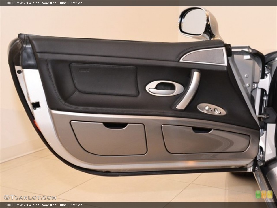 Black Interior Door Panel for the 2003 BMW Z8 Alpina Roadster #56393482