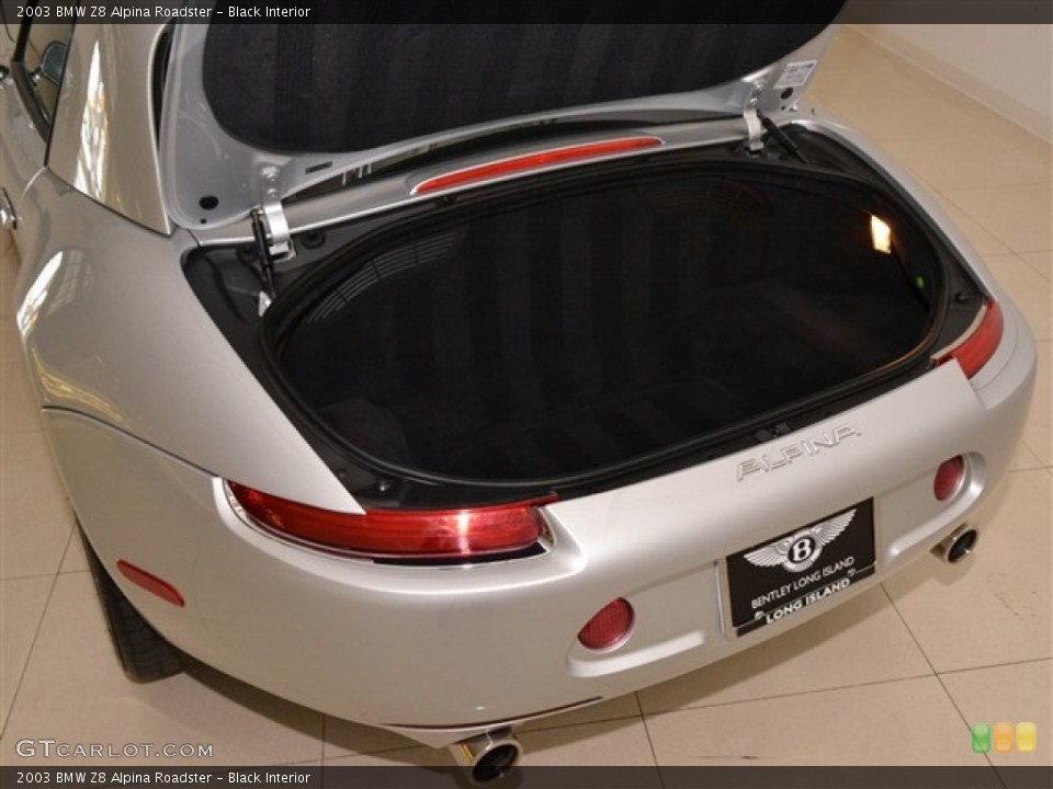 Black Interior Trunk for the 2003 BMW Z8 Alpina Roadster #56393527