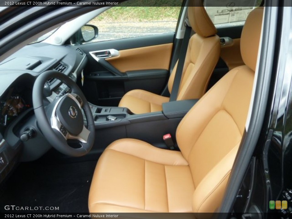 Caramel Nuluxe Interior Photo for the 2012 Lexus CT 200h Hybrid Premium #56394967
