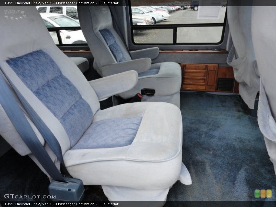 Blue Interior Photo for the 1995 Chevrolet Chevy Van G20 Passenger Conversion #56395717