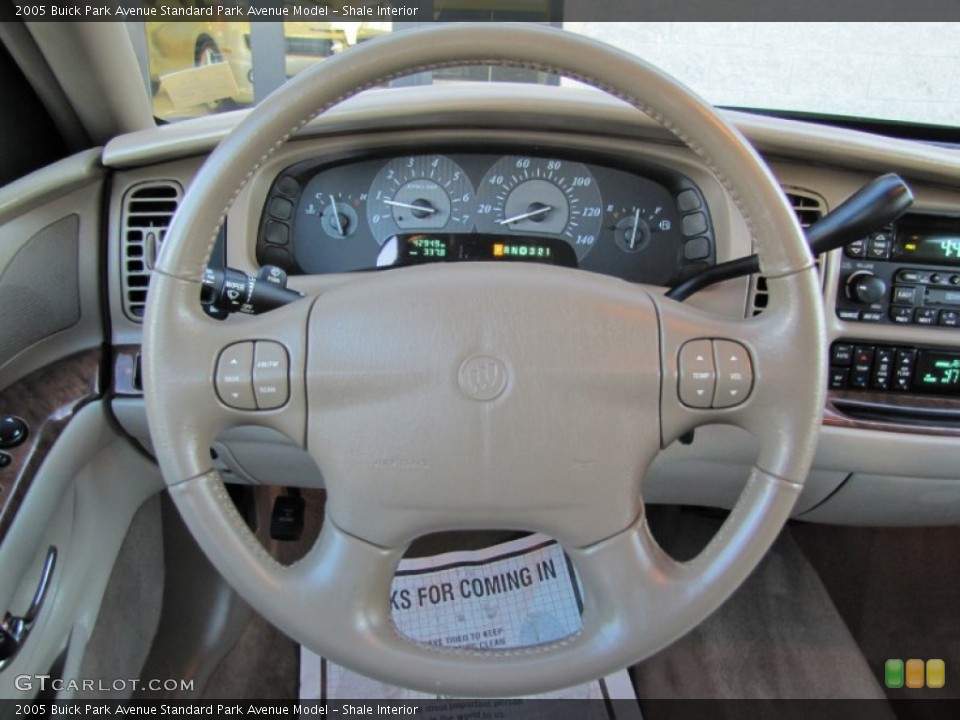 Shale Interior Steering Wheel for the 2005 Buick Park Avenue  #56396656