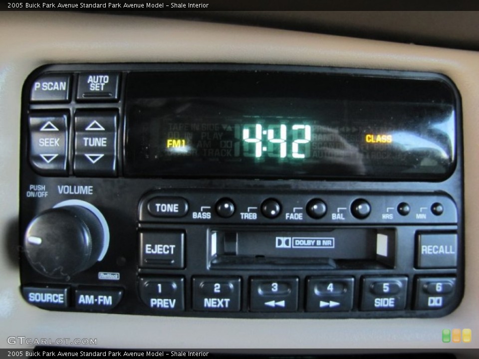 Shale Interior Audio System for the 2005 Buick Park Avenue  #56396680