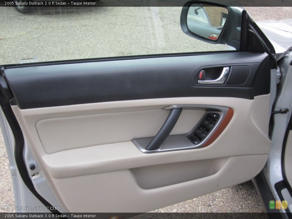 Taupe Interior Door Panel for the 2005 Subaru Outback 3.0 R Sedan #56396929