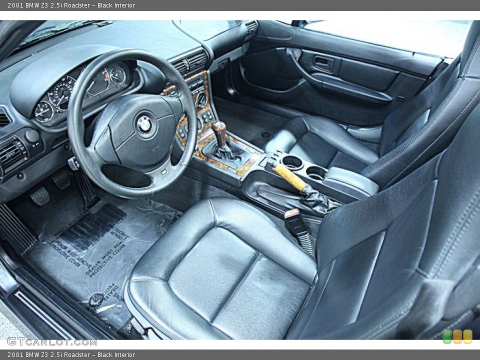 Black Interior Photo for the 2001 BMW Z3 2.5i Roadster #56398690