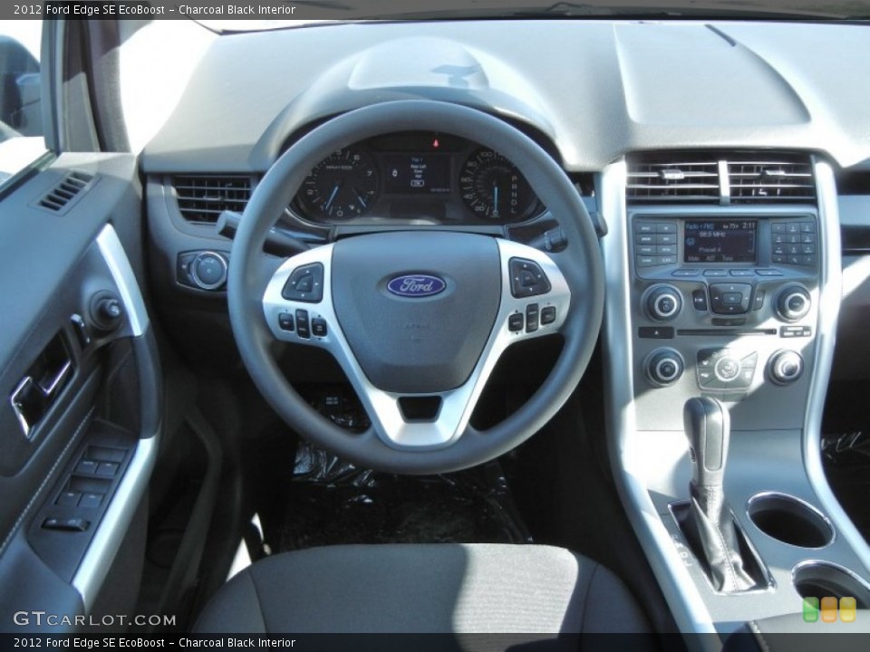 Charcoal Black Interior Dashboard for the 2012 Ford Edge SE EcoBoost #56399925