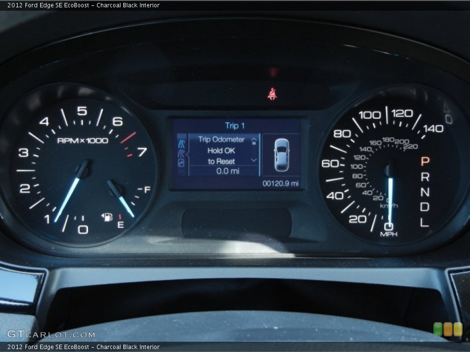 Charcoal Black Interior Gauges for the 2012 Ford Edge SE EcoBoost #56399934