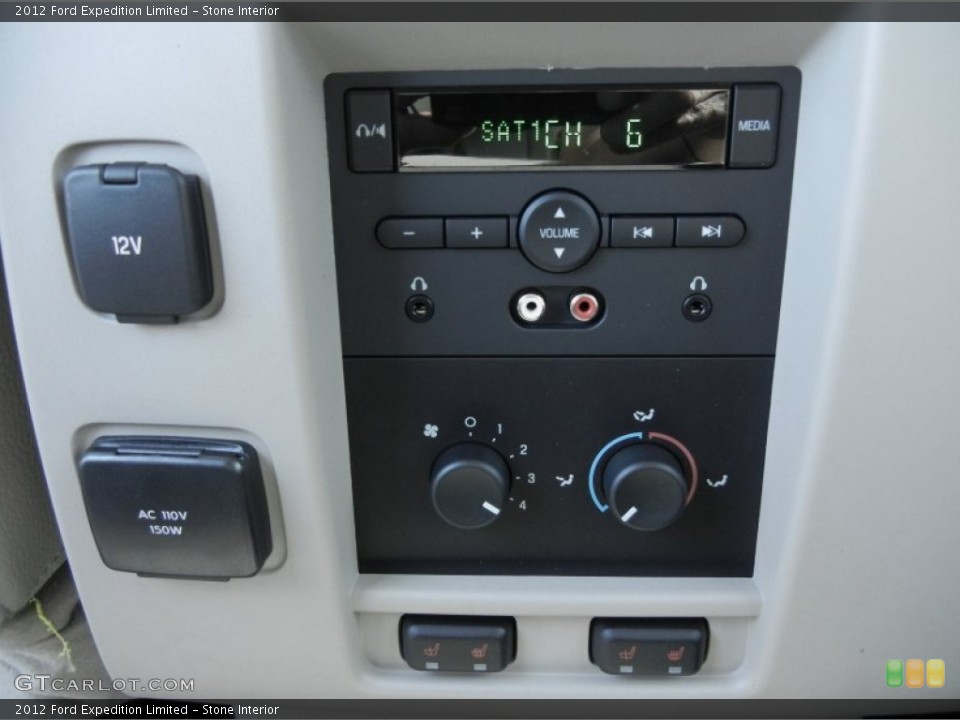 Stone Interior Controls for the 2012 Ford Expedition Limited #56400145