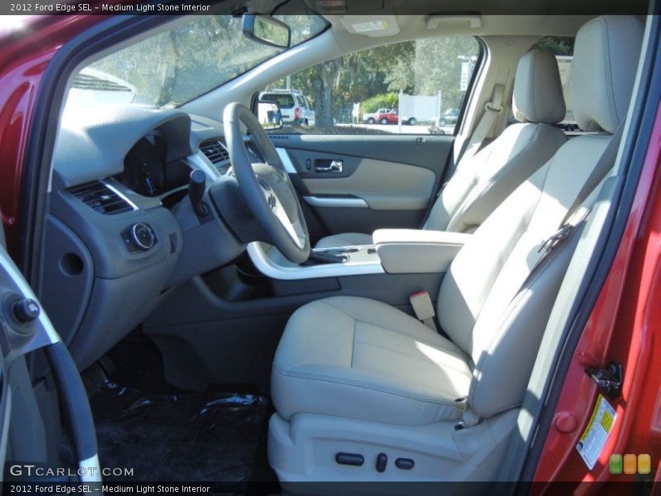 Medium Light Stone Interior Photo for the 2012 Ford Edge SEL #56400472