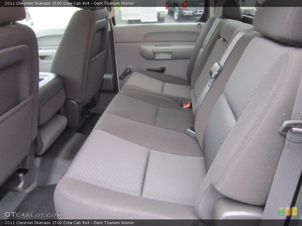 Dark Titanium Interior Photo for the 2011 Chevrolet Silverado 1500 Crew Cab 4x4 #56400691