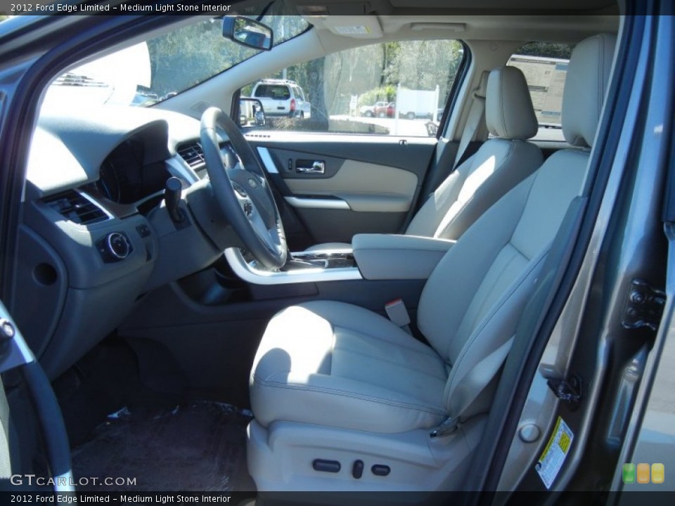Medium Light Stone Interior Photo for the 2012 Ford Edge Limited #56400904