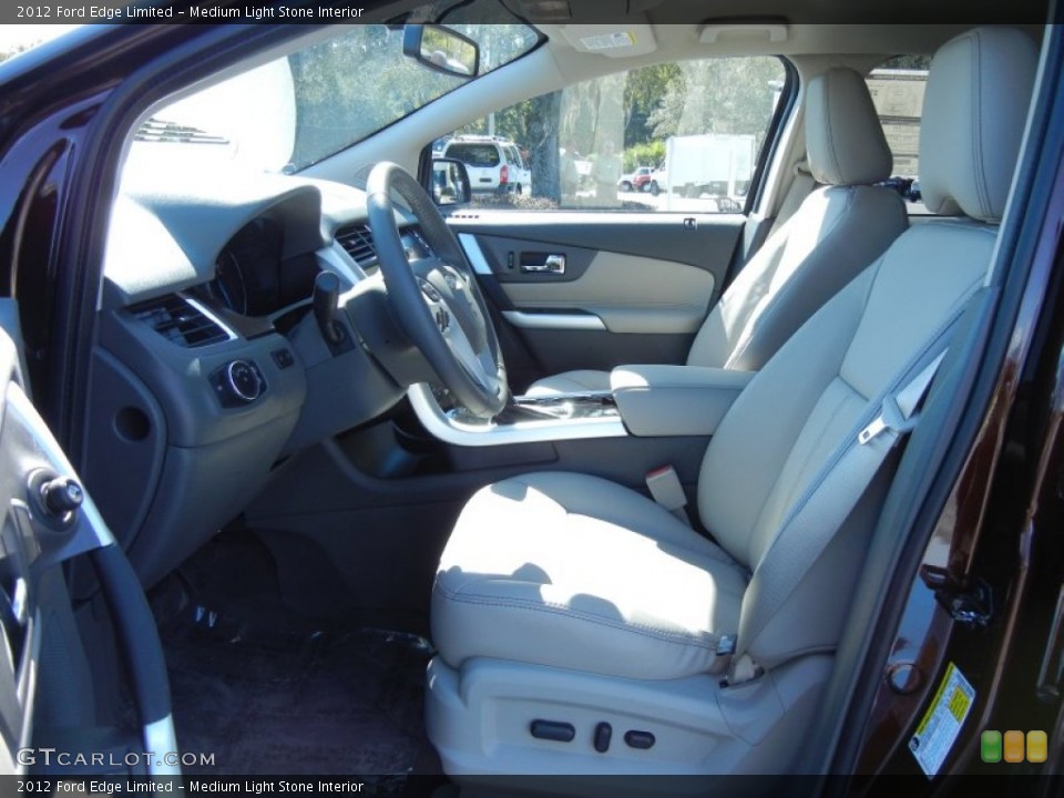 Medium Light Stone Interior Photo for the 2012 Ford Edge Limited #56401228