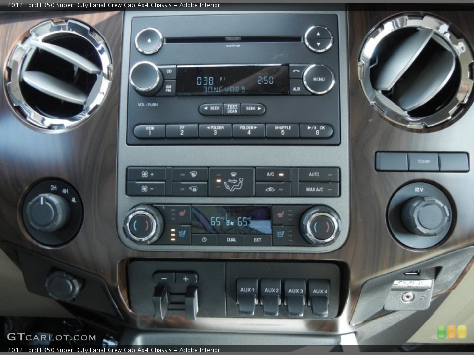 Adobe Interior Controls for the 2012 Ford F350 Super Duty Lariat Crew Cab 4x4 Chassis #56401381