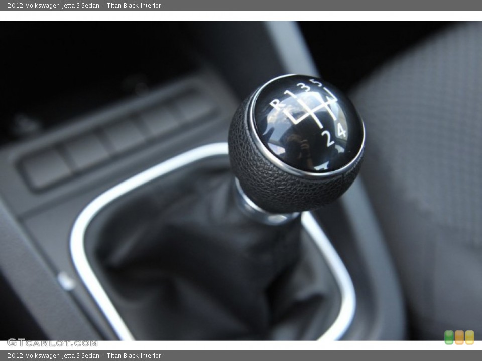 Titan Black Interior Transmission for the 2012 Volkswagen Jetta S Sedan #56403909