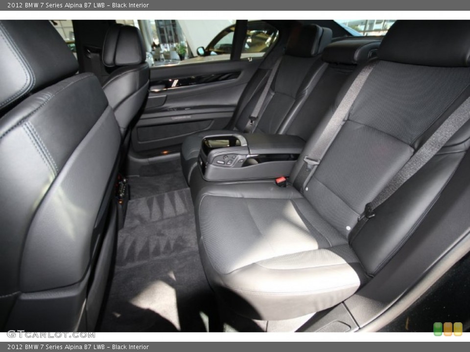 Black Interior Photo for the 2012 BMW 7 Series Alpina B7 LWB #56405188