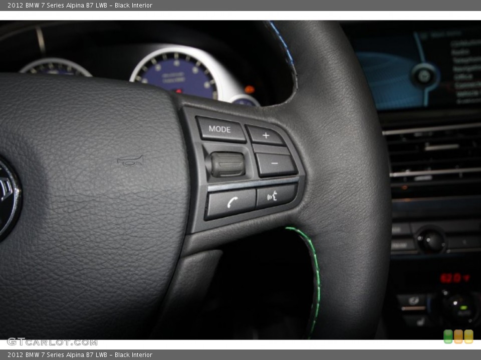 Black Interior Controls for the 2012 BMW 7 Series Alpina B7 LWB #56405254