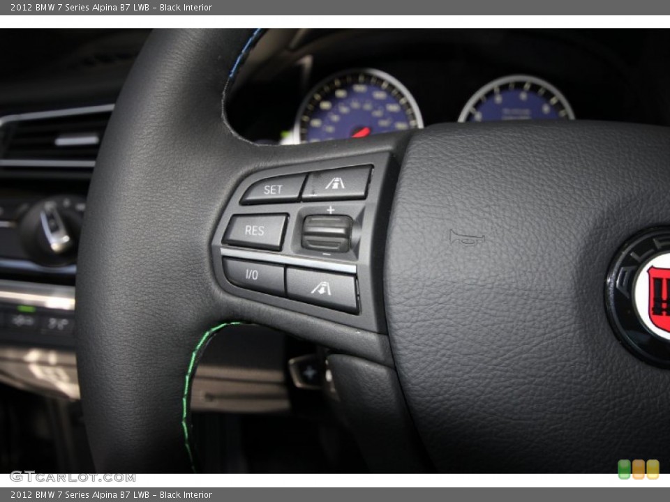 Black Interior Controls for the 2012 BMW 7 Series Alpina B7 LWB #56405263