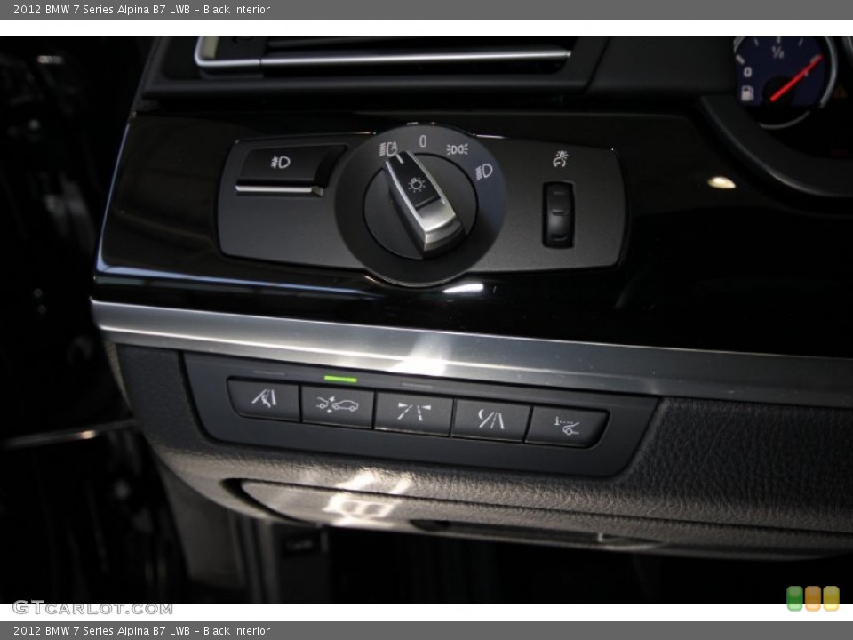 Black Interior Controls for the 2012 BMW 7 Series Alpina B7 LWB #56405272