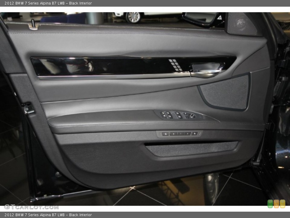 Black Interior Door Panel for the 2012 BMW 7 Series Alpina B7 LWB #56405281