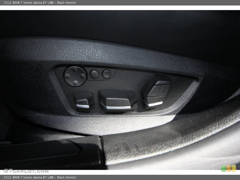 Black Interior Controls for the 2012 BMW 7 Series Alpina B7 LWB #56405302
