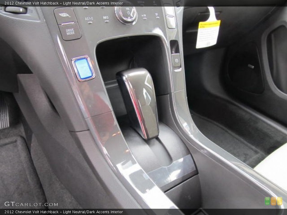 Light Neutral/Dark Accents Interior Transmission for the 2012 Chevrolet Volt Hatchback #56406046