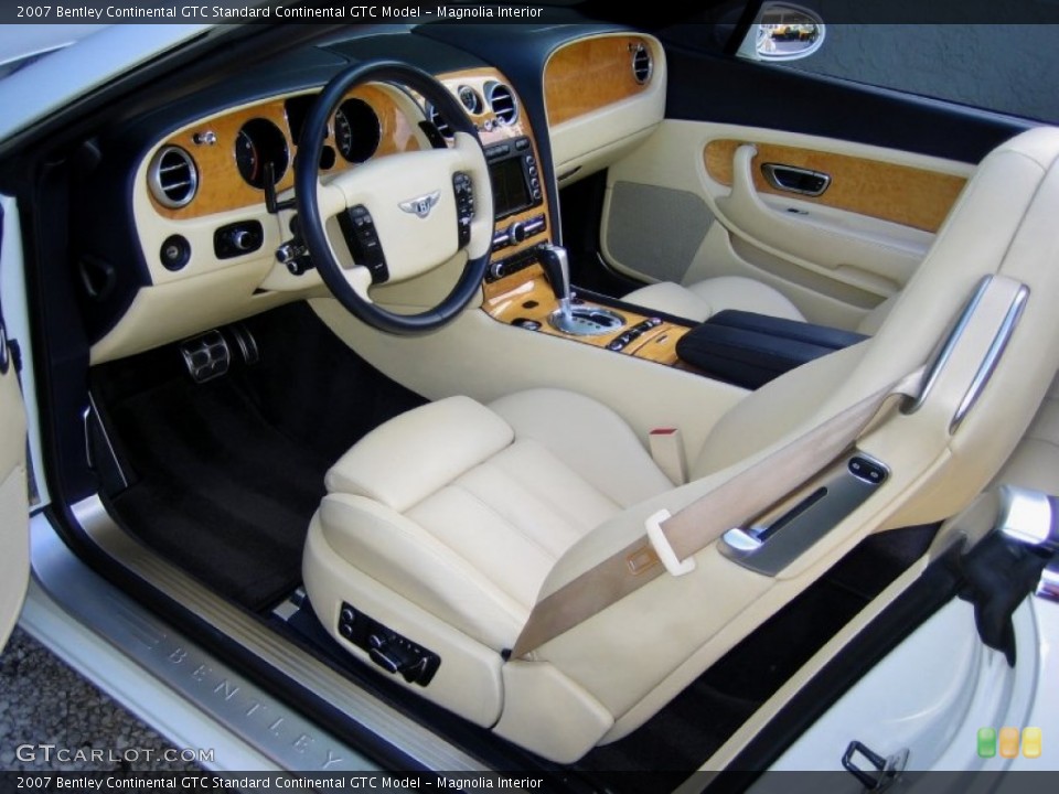 Magnolia Interior Photo for the 2007 Bentley Continental GTC  #56407192