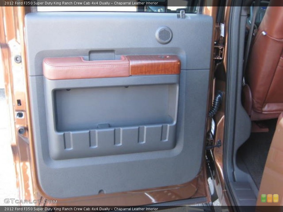Chaparral Leather Interior Door Panel for the 2012 Ford F350 Super Duty King Ranch Crew Cab 4x4 Dually #56410054