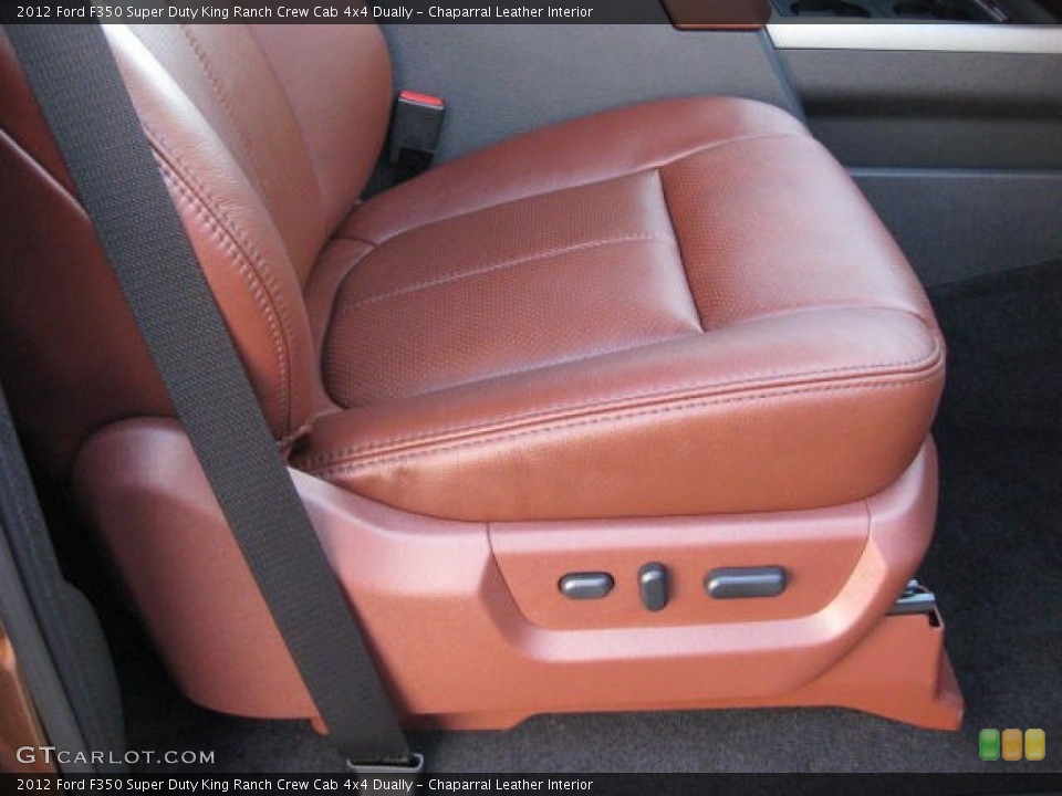 Chaparral Leather Interior Photo for the 2012 Ford F350 Super Duty King Ranch Crew Cab 4x4 Dually #56410074