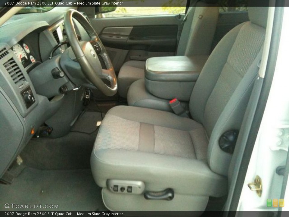 Medium Slate Gray Interior Photo for the 2007 Dodge Ram 2500 SLT Quad Cab #56410099