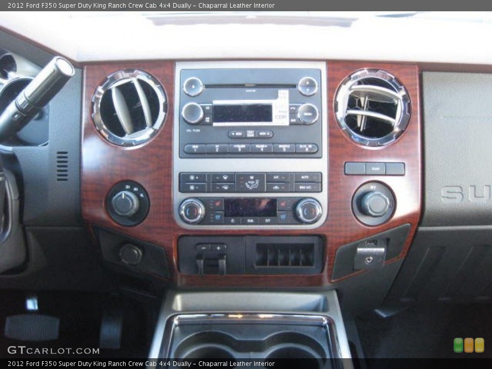 Chaparral Leather Interior Controls for the 2012 Ford F350 Super Duty King Ranch Crew Cab 4x4 Dually #56410135