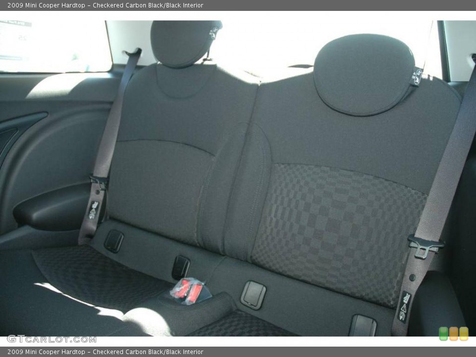 Checkered Carbon Black/Black Interior Photo for the 2009 Mini Cooper Hardtop #5641121