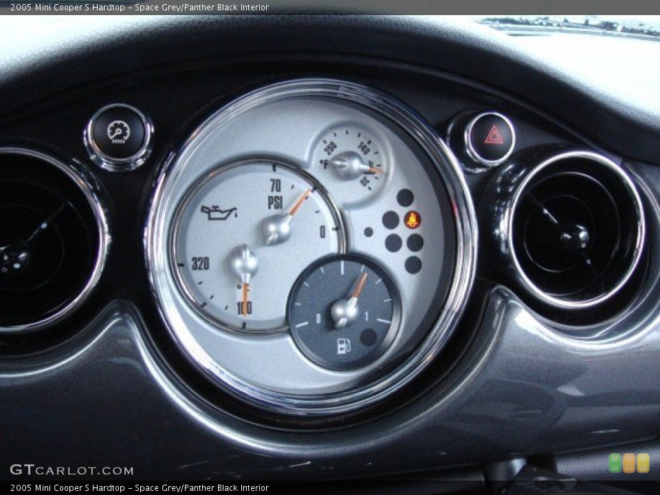 Space Grey/Panther Black Interior Gauges for the 2005 Mini Cooper S Hardtop #56412386