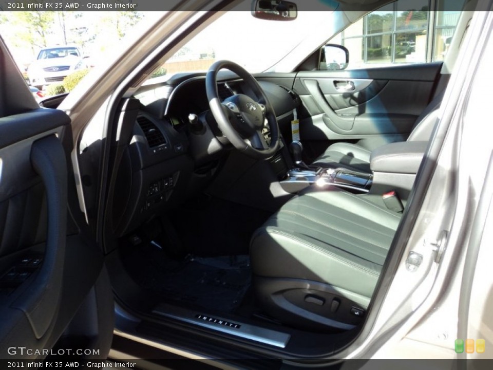 Graphite Interior Photo for the 2011 Infiniti FX 35 AWD #56413990