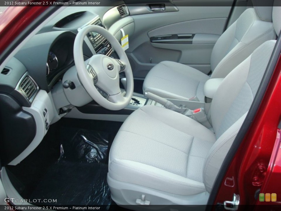Platinum Interior Photo for the 2012 Subaru Forester 2.5 X Premium #56418409