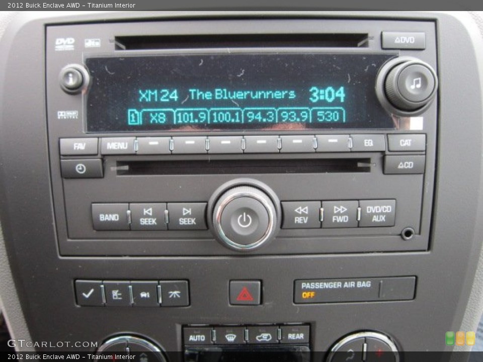 Titanium Interior Audio System for the 2012 Buick Enclave AWD #56421027