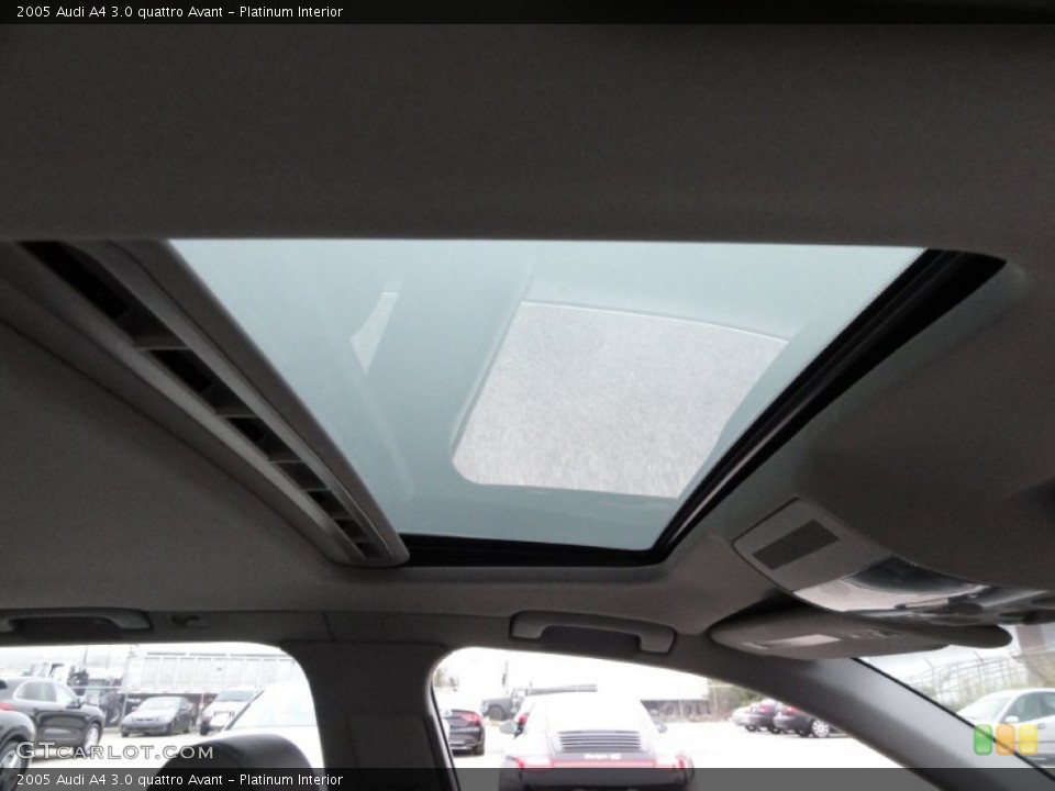 Platinum Interior Sunroof for the 2005 Audi A4 3.0 quattro Avant #56422507
