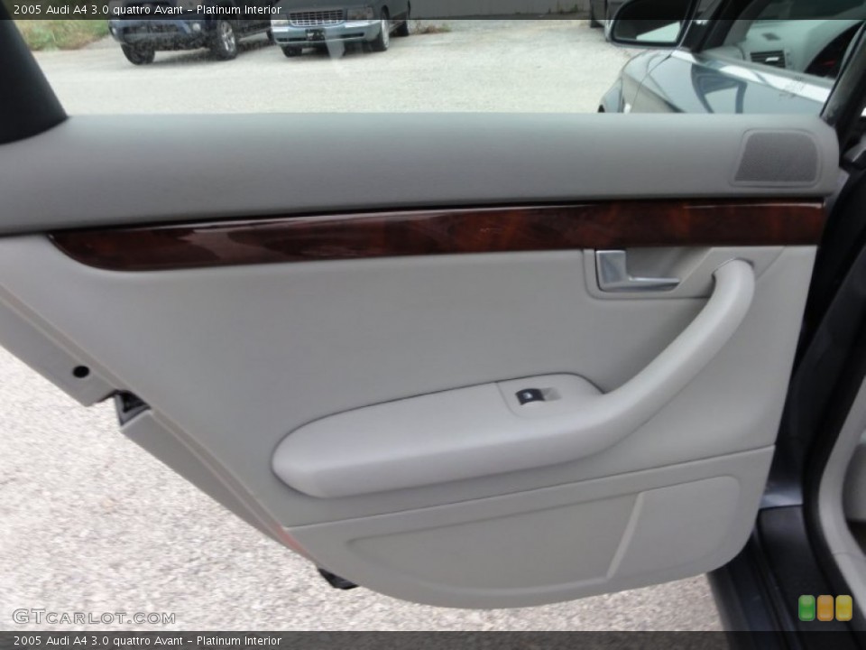 Platinum Interior Door Panel for the 2005 Audi A4 3.0 quattro Avant #56422555