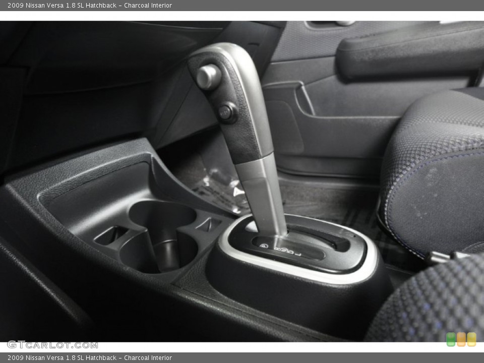 Charcoal Interior Transmission for the 2009 Nissan Versa 1.8 SL Hatchback #56424646