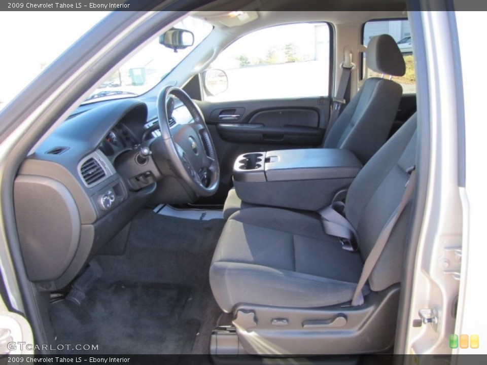 Ebony Interior Photo for the 2009 Chevrolet Tahoe LS #56425426
