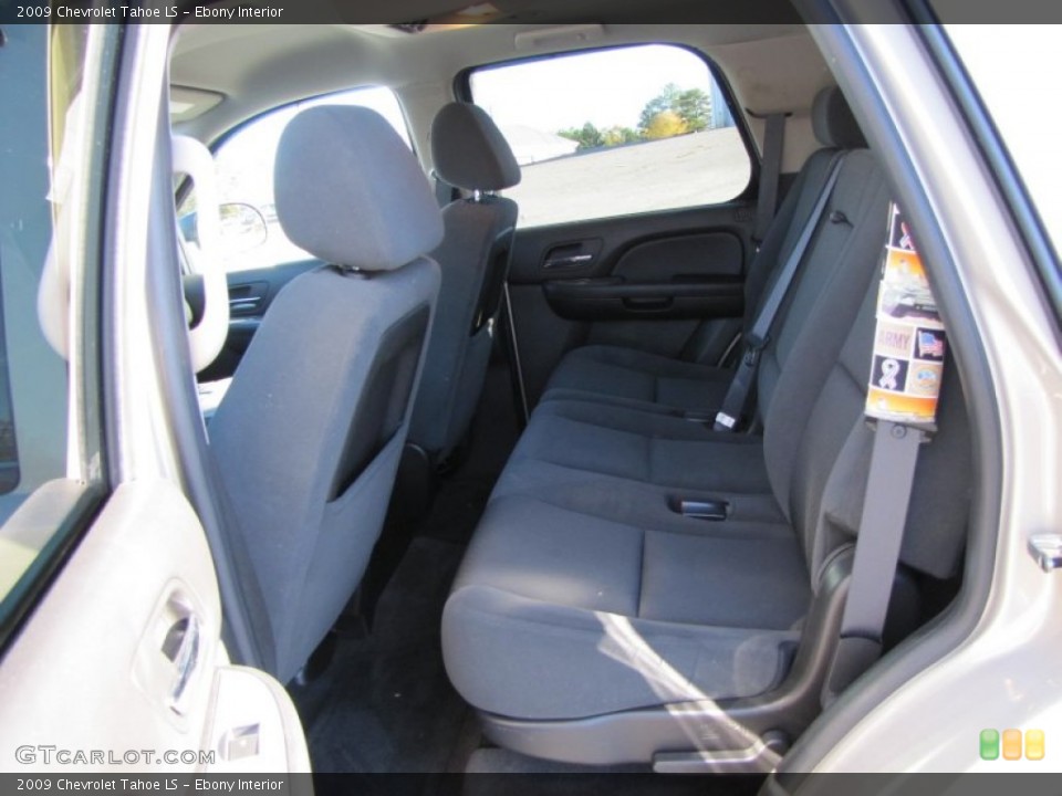 Ebony Interior Photo for the 2009 Chevrolet Tahoe LS #56425441