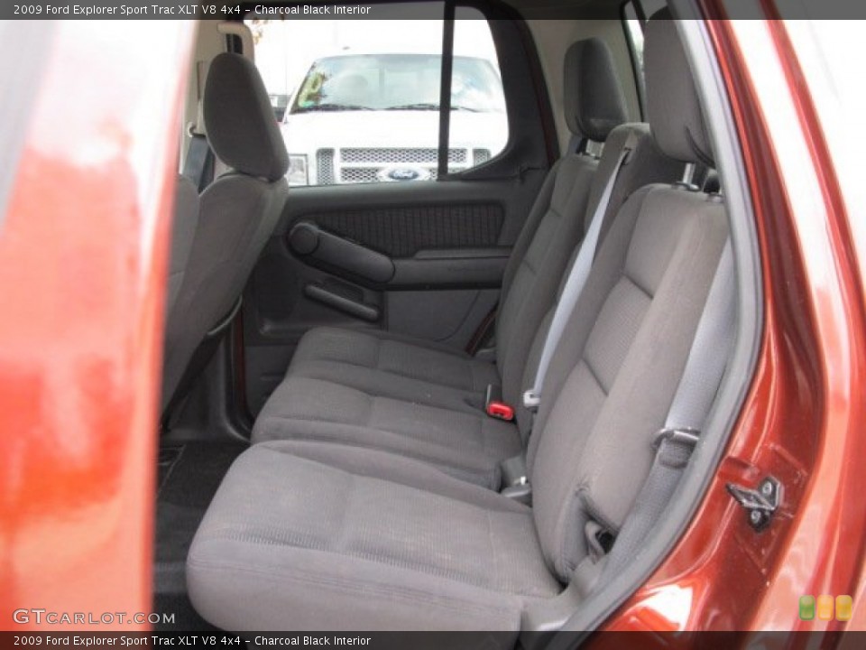 Charcoal Black Interior Photo for the 2009 Ford Explorer Sport Trac XLT V8 4x4 #56426145
