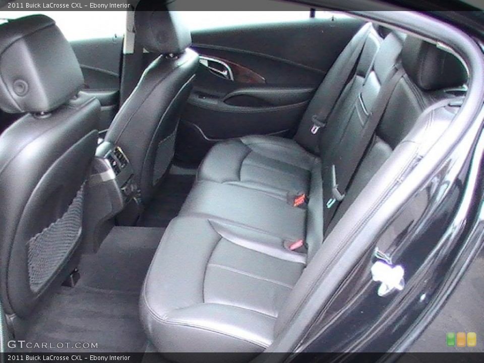Ebony Interior Photo for the 2011 Buick LaCrosse CXL #56427517