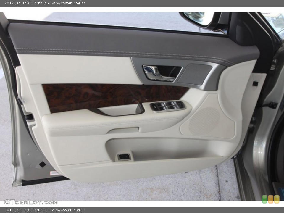 Ivory/Oyster Interior Door Panel for the 2012 Jaguar XF Portfolio #56430685